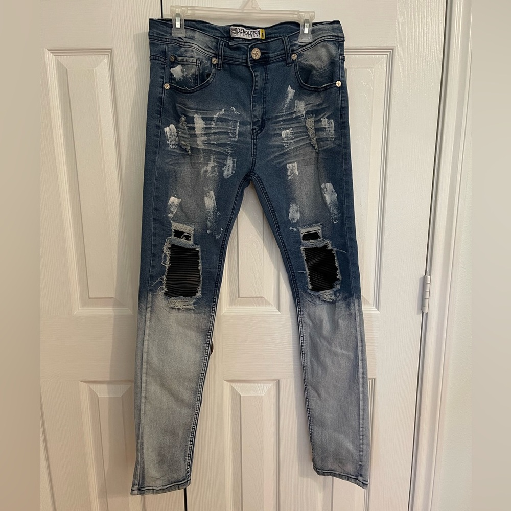 Demolition Distressed Jeans